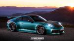 Porsche 911 Carrera Widebody by X-Tomi Design 2018 года